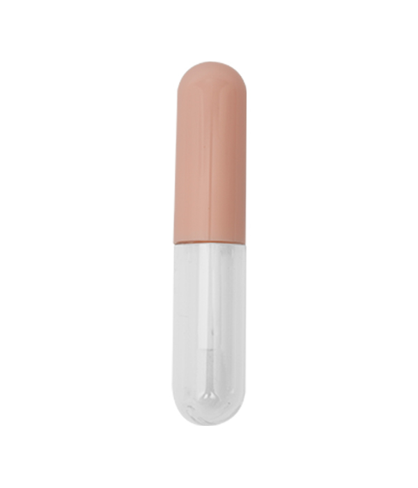 detail of HN5294-Clear pink glossy lip gloss