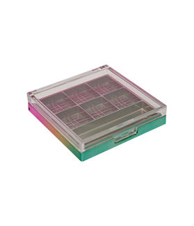 HN3461-6-6 color contour blush palette powder box