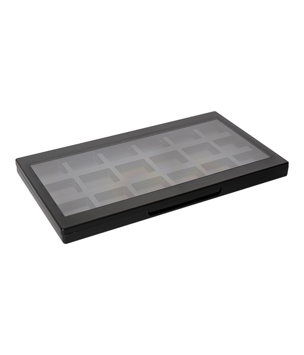 HN3473-Private label eyeshadow palette packaging powder box