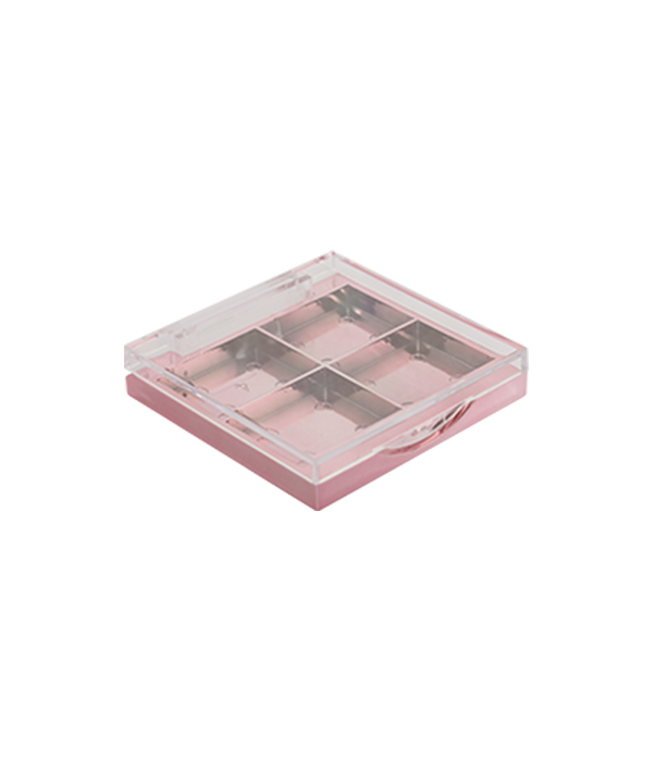 detail of HN3489-4 color cosmetic packaging powder box